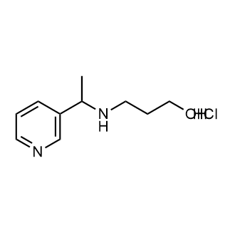 3-((1-(Pyridin-3-yl)ethyl)amino)propan-1-ol hydrochloride|CS-0585703