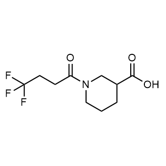 1-(4,4,4-Trifluorobutanoyl)piperidine-3-carboxylic acid|CS-0585749