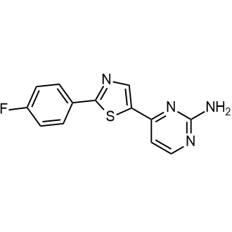 4-(2-(4-Fluorophenyl)thiazol-5-yl)pyrimidin-2-amine|CS-0585757
