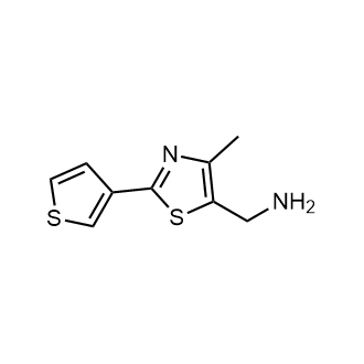(4-Methyl-2-(thiophen-3-yl)thiazol-5-yl)methanamine|CS-0585781