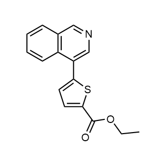 Ethyl 5-(isoquinolin-4-yl)thiophene-2-carboxylate|CS-0586022