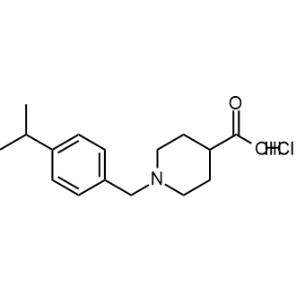 1-(4-Isopropylbenzyl)piperidine-4-carboxylic acid hydrochloride|CS-0586064