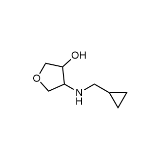 4-((Cyclopropylmethyl)amino)tetrahydrofuran-3-ol|CS-0586108