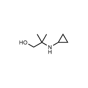 2-(Cyclopropylamino)-2-methylpropan-1-ol|CS-0586148