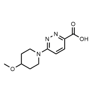 6-(4-Methoxypiperidin-1-yl)pyridazine-3-carboxylic acid|CS-0586164