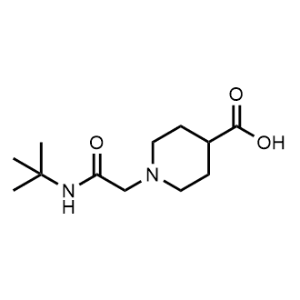 1-(2-(Tert-butylamino)-2-oxoethyl)piperidine-4-carboxylic acid|CS-0586295