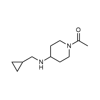 1-(4-((Cyclopropylmethyl)amino)piperidin-1-yl)ethan-1-one|CS-0586319