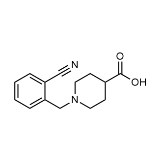 1-(2-Cyanobenzyl)piperidine-4-carboxylic acid|CS-0586352