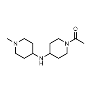 1-(4-((1-Methylpiperidin-4-yl)amino)piperidin-1-yl)ethan-1-one|CS-0586354