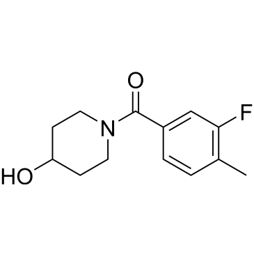 (3-Fluoro-4-methylphenyl)(4-hydroxypiperidin-1-yl)methanone|CS-0586560
