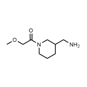 1-(3-(Aminomethyl)piperidin-1-yl)-2-methoxyethan-1-one|CS-0586584
