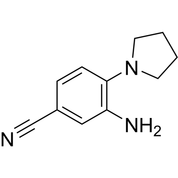 3-Amino-4-(pyrrolidin-1-yl)benzonitrile|CS-0586625