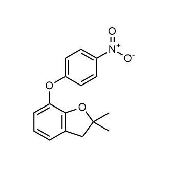 2,2-Dimethyl-7-(4-nitrophenoxy)-2,3-dihydrobenzofuran|CS-0586858