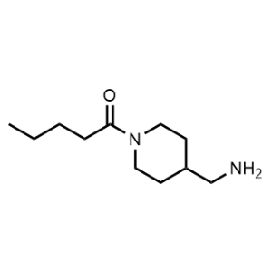 1-(4-(Aminomethyl)piperidin-1-yl)pentan-1-one|CS-0586947