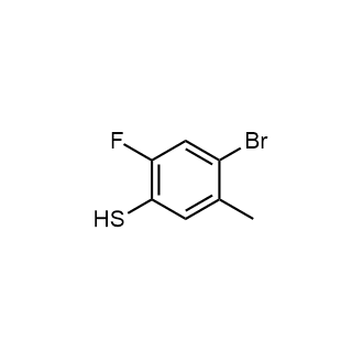 4-Bromo-2-fluoro-5-methylbenzenethiol|CS-0587076