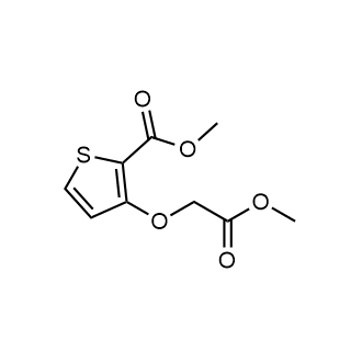 Methyl 3-(2-methoxy-2-oxoethoxy)thiophene-2-carboxylate|CS-0587174