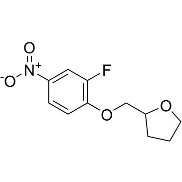 2-((2-Fluoro-4-nitrophenoxy)methyl)tetrahydrofuran|CS-0587212