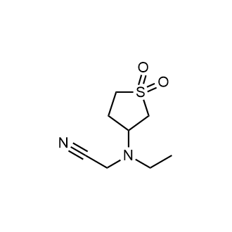 2-((1,1-Dioxidotetrahydrothiophen-3-yl)(ethyl)amino)acetonitrile|CS-0587252
