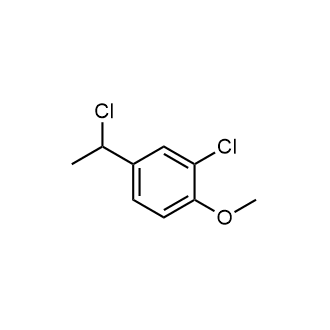 2-Chloro-4-(1-chloroethyl)-1-methoxybenzene|CS-0587432