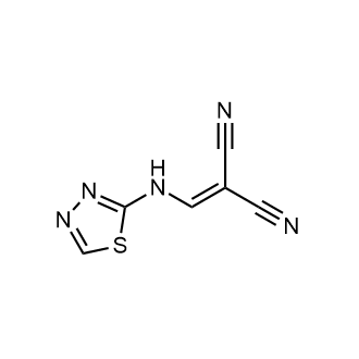 2-(((1,3,4-Thiadiazol-2-yl)amino)methylene)malononitrile|CS-0587524