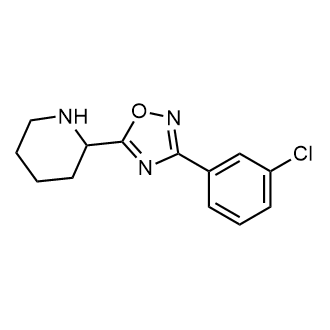 3-(3-Chlorophenyl)-5-(piperidin-2-yl)-1,2,4-oxadiazole|CS-0587551
