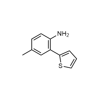 4-Methyl-2-(thiophen-2-yl)aniline|CS-0587592