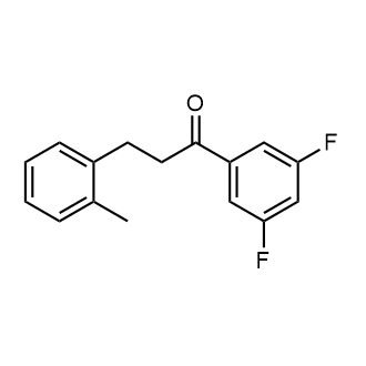 1-(3,5-Difluorophenyl)-3-(o-tolyl)propan-1-one|CS-0587847