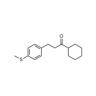 1-Cyclohexyl-3-(4-(methylthio)phenyl)propan-1-one|CS-0587958