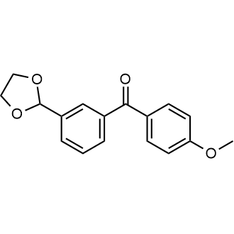 (3-(1,3-Dioxolan-2-yl)phenyl)(4-methoxyphenyl)methanone|CS-0588008