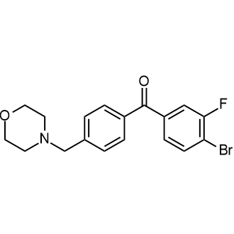(4-Bromo-3-fluorophenyl)(4-(morpholinomethyl)phenyl)methanone|CS-0588145