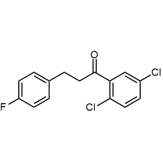 1-(2,5-Dichlorophenyl)-3-(4-fluorophenyl)propan-1-one|CS-0588170