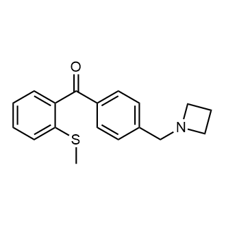 (4-(Azetidin-1-ylmethyl)phenyl)(2-(methylthio)phenyl)methanone|CS-0588312