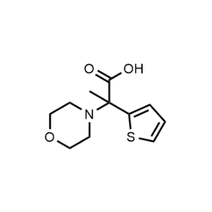 2-Morpholino-2-(thiophen-2-yl)propanoic acid|CS-0588360