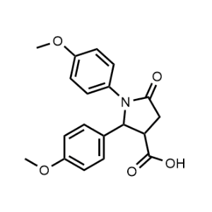1,2-Bis(4-methoxyphenyl)-5-oxopyrrolidine-3-carboxylic acid|CS-0588366
