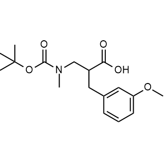 3-((Tert-butoxycarbonyl)(methyl)amino)-2-(3-methoxybenzyl)propanoic acid|CS-0588591