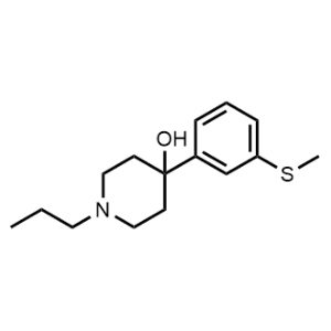 4-(3-(Methylthio)phenyl)-1-propylpiperidin-4-ol|CS-0588718