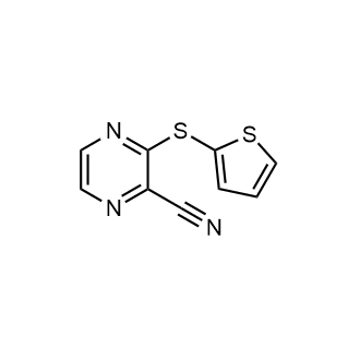 3-(Thiophen-2-ylthio)pyrazine-2-carbonitrile|CS-0588722