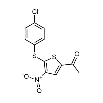 1-(5-((4-Chlorophenyl)thio)-4-nitrothiophen-2-yl)ethan-1-one|CS-0588724