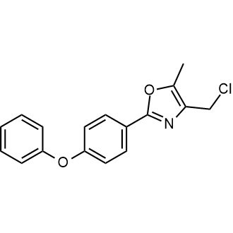 4-(Chloromethyl)-5-methyl-2-(4-phenoxyphenyl)oxazole|CS-0588775
