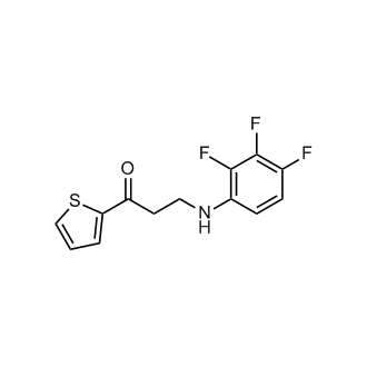1-(Thiophen-2-yl)-3-((2,3,4-trifluorophenyl)amino)propan-1-one|CS-0588828