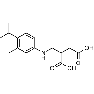 2-(((4-Isopropyl-3-methylphenyl)amino)methyl)succinic acid|CS-0588881