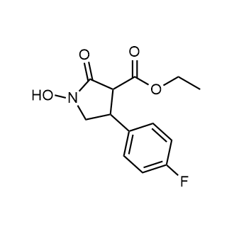 Ethyl 4-(4-fluorophenyl)-1-hydroxy-2-oxopyrrolidine-3-carboxylate|CS-0588895