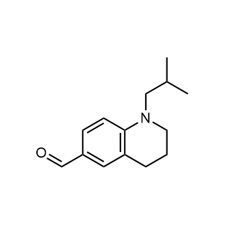 1-Isobutyl-1,2,3,4-tetrahydroquinoline-6-carbaldehyde|CS-0589021