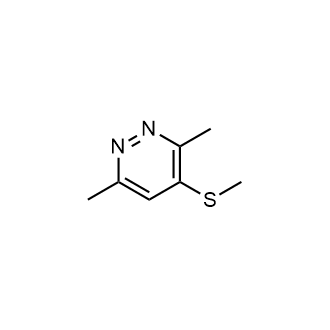 3,6-Dimethyl-4-(methylthio)pyridazine|CS-0589075