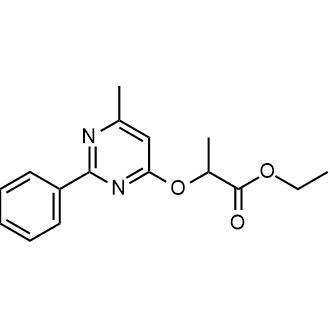 Ethyl 2-((6-methyl-2-phenylpyrimidin-4-yl)oxy)propanoate|CS-0589124