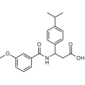 3-(4-Isopropylphenyl)-3-(3-methoxybenzamido)propanoic acid|CS-0589150