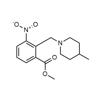 Methyl 2-((4-methylpiperidin-1-yl)methyl)-3-nitrobenzoate|CS-0589177