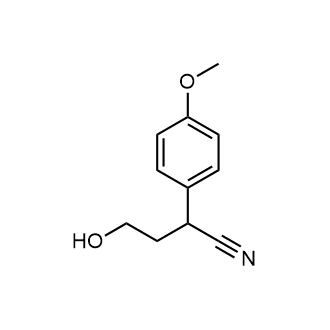 4-Hydroxy-2-(4-methoxyphenyl)butanenitrile|CS-0589308