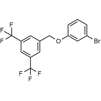 1-((3-Bromophenoxy)methyl)-3,5-bis(trifluoromethyl)benzene|CS-0589346