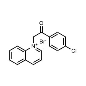 1-(2-(4-Chlorophenyl)-2-oxoethyl)quinolin-1-ium bromide|CS-0589570